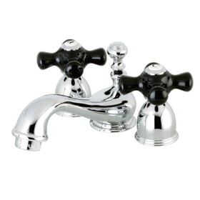 Kingston Brass Duchess Mini-Widespread Bathroom Faucet, Polished Chrome KS3951PKX