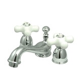 Kingston Brass Mini-Widespread Bathroom Faucet, Polished Chrome KS3951PX
