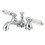 Kingston Brass KS3951WLL Wilshire Mini-Widespread Bathroom Faucet with Brass Pop-Up, Polished Chrome