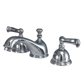Kingston Brass 8 in. Widespread Bathroom Faucet, Polished Chrome KS3961FL