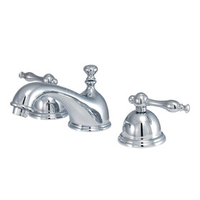 Kingston Brass 8 in. Widespread Bathroom Faucet, Polished Chrome KS3961NL