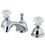 Kingston Brass KS3961WCL 8 in. Widespread Bathroom Faucet, Polished Chrome