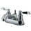 Kingston Brass KS4261DFL 4 in. Centerset Bathroom Faucet, Polished Chrome