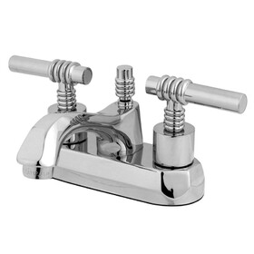Kingston Brass 4 in. Centerset Bathroom Faucet, Polished Chrome KS4261ML