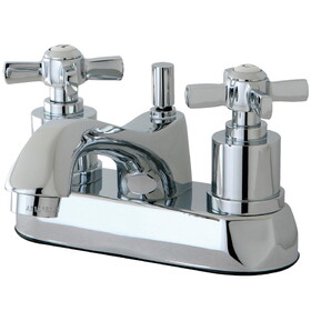 Kingston Brass 4 in. Centerset Bathroom Faucet, Polished Chrome KS4261ZX