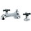 Kingston Brass KS4301PKX Duchess Roman Tub Faucet, Polished Chrome