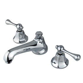 Kingston Brass 8 in. Widespread Bathroom Faucet, Polished Chrome KS4461BL