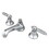 Kingston Brass KS4461GL 8 in. Widespread Bathroom Faucet, Polished Chrome