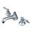 Kingston Brass KS4461NL 8 in. Widespread Bathroom Faucet, Polished Chrome