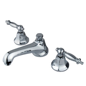 Kingston Brass 8 in. Widespread Bathroom Faucet, Polished Chrome KS4461TL