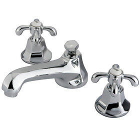 Kingston Brass 8 in. Widespread Bathroom Faucet, Polished Chrome KS4461TX
