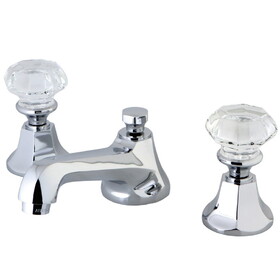 Kingston Brass 8 in. Widespread Bathroom Faucet, Polished Chrome KS4461WCL