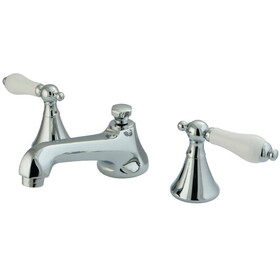 Kingston Brass 8 in. Widespread Bathroom Faucet, Polished Chrome KS4471PL