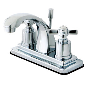 Kingston Brass 4 in. Centerset Bathroom Faucet, Polished Chrome KS4641ZX