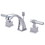 Kingston Brass KS4941QL Milano Widespread Bathroom Faucet, Polished Chrome