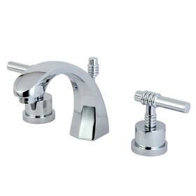 Kingston Brass 8 in. Widespread Bathroom Faucet, Polished Chrome KS4981ML