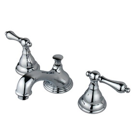 Kingston Brass 8 in. Widespread Bathroom Faucet, Polished Chrome KS5561AL