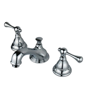 Kingston Brass 8 in. Widespread Bathroom Faucet, Polished Chrome KS5561BL