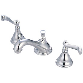 Kingston Brass 8 in. Widespread Bathroom Faucet, Polished Chrome KS5561FL