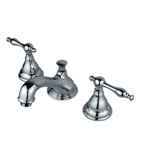 Kingston Brass 8 in. Widespread Bathroom Faucet, Polished Chrome KS5561NL