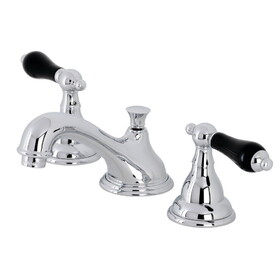 Kingston Brass Duchess Widespread Bathroom Faucet with Brass Pop-Up, Polished Chrome KS5561PKL