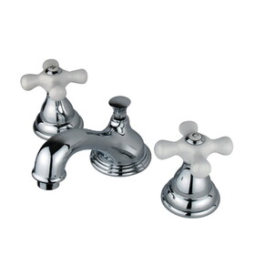 Kingston Brass 8 in. Widespread Bathroom Faucet, Polished Chrome KS5561PX