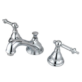 Kingston Brass 8 in. Widespread Bathroom Faucet, Polished Chrome KS5561TL