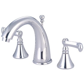 Kingston Brass 8 in. Widespread Bathroom Faucet, Polished Chrome KS5971FL