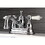 Kingston Brass KS7101BPL 4 in. Centerset Bathroom Faucet, Polished Chrome