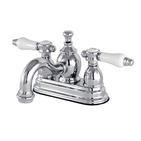 Kingston Brass 4 in. Centerset Bathroom Faucet, Polished Chrome KS7101BPL