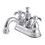 Kingston Brass KS7101TX 4 in. Centerset Bathroom Faucet, Polished Chrome