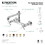 Kingston Brass KS7241BEX Essex Wall Mount Bathroom Faucet, Polished Chrome