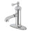 Kingston Brass KS7411BL Paris Single Lever Handle Bathroom Faucet, Polished Chrome