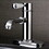 Kingston Brass KS7411DPL Paris Single Porcelain Lever Handle Bathroom Faucet, Polished Chrome