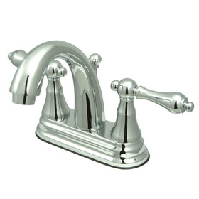 Kingston Brass 4 in. Centerset Bathroom Faucet, Polished Chrome KS7611AL