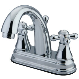 Kingston Brass 4 in. Centerset Bathroom Faucet, Polished Chrome KS7611AX