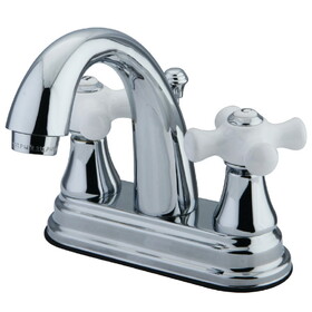 Kingston Brass 4 in. Centerset Bathroom Faucet, Polished Chrome KS7611PX