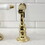 Kingston Brass KS7752PLBS English Country Bridge Kitchen Faucet with Brass Sprayer, Polished Brass
