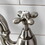Kingston Brass KS7758AXBS English Country Bridge Kitchen Faucet with Brass Sprayer, Brushed Nickel