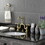 Kingston Brass KS7977BAL Heirloom Bridge Bathroom Faucet with Brass Pop-Up, Brushed Brass
