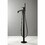 Kingston Brass KS8131DL Concord Freestanding Tub Faucet with Hand Shower, Polished Chrome