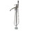 Kingston Brass KS8131DL Concord Freestanding Tub Faucet with Hand Shower, Polished Chrome