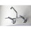 Kingston Brass KS823C Concord Two-Handle Wall-Mount Kitchen Faucet, Polished Chrome