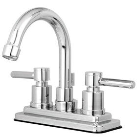 Kingston Brass Concord 4 in. Centerset Bathroom Faucet, Polished Chrome
