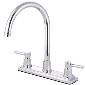 Kingston Brass Concord Centerset Kitchen Faucet, Polished Chrome KS8791DLLS