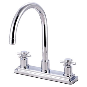 Kingston Brass Concord Centerset Kitchen Faucet, Polished Chrome KS8791DXLS