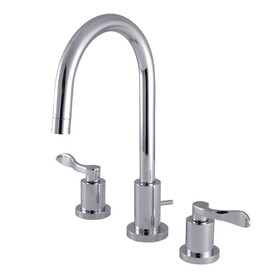 Kingston Brass Widespread Bathroom Faucet, Polished Chrome KS8951DFL