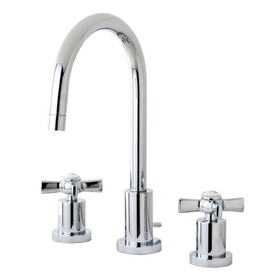Kingston Brass Millennium Widespread Bathroom Faucet, Polished Chrome KS8951ZX