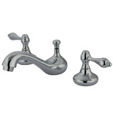 Kingston Brass 8 to 16 in. Widespread Bathroom Faucet, Polished Chrome KS941AL