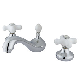 Kingston Brass 8 to 16 in. Widespread Bathroom Faucet, Polished Chrome KS941CX